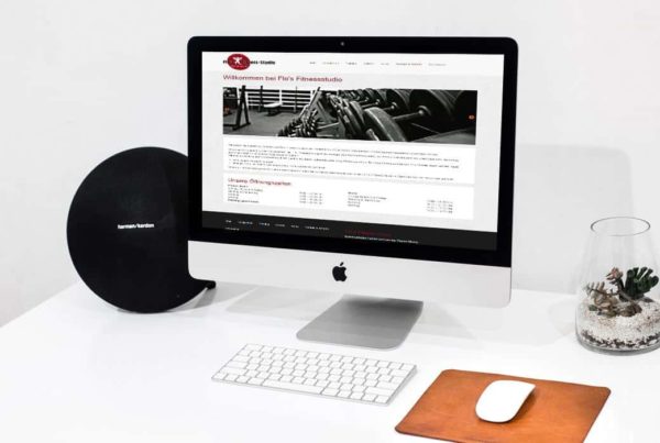 Website für Fitnessstudios