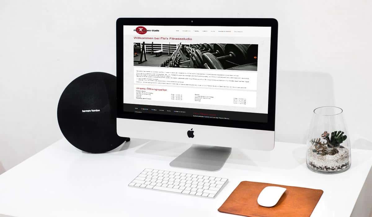 Website für Fitnessstudios