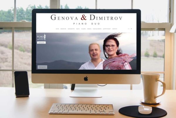 Website für Künstler