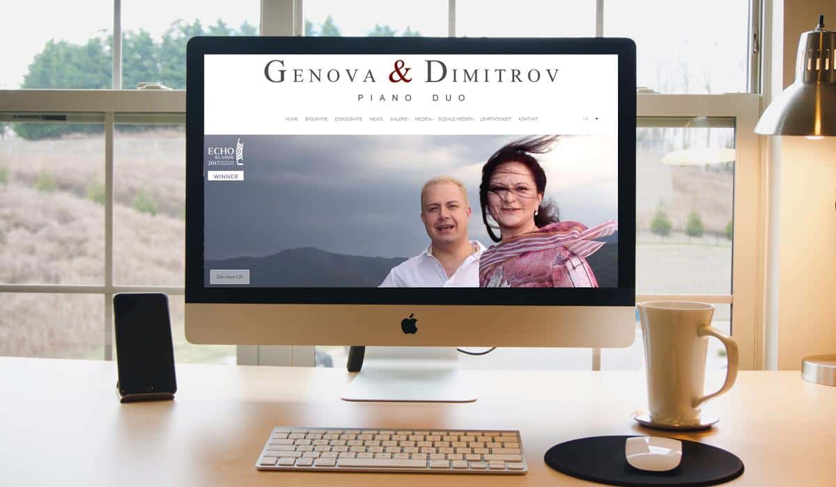 Website für Künstler