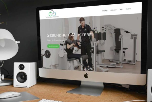 Website für Physiotherapeuten