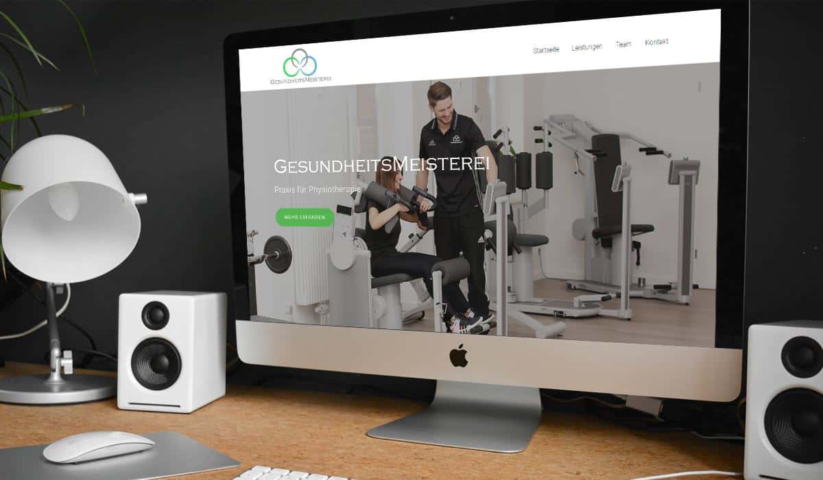 Website für Physiotherapeuten