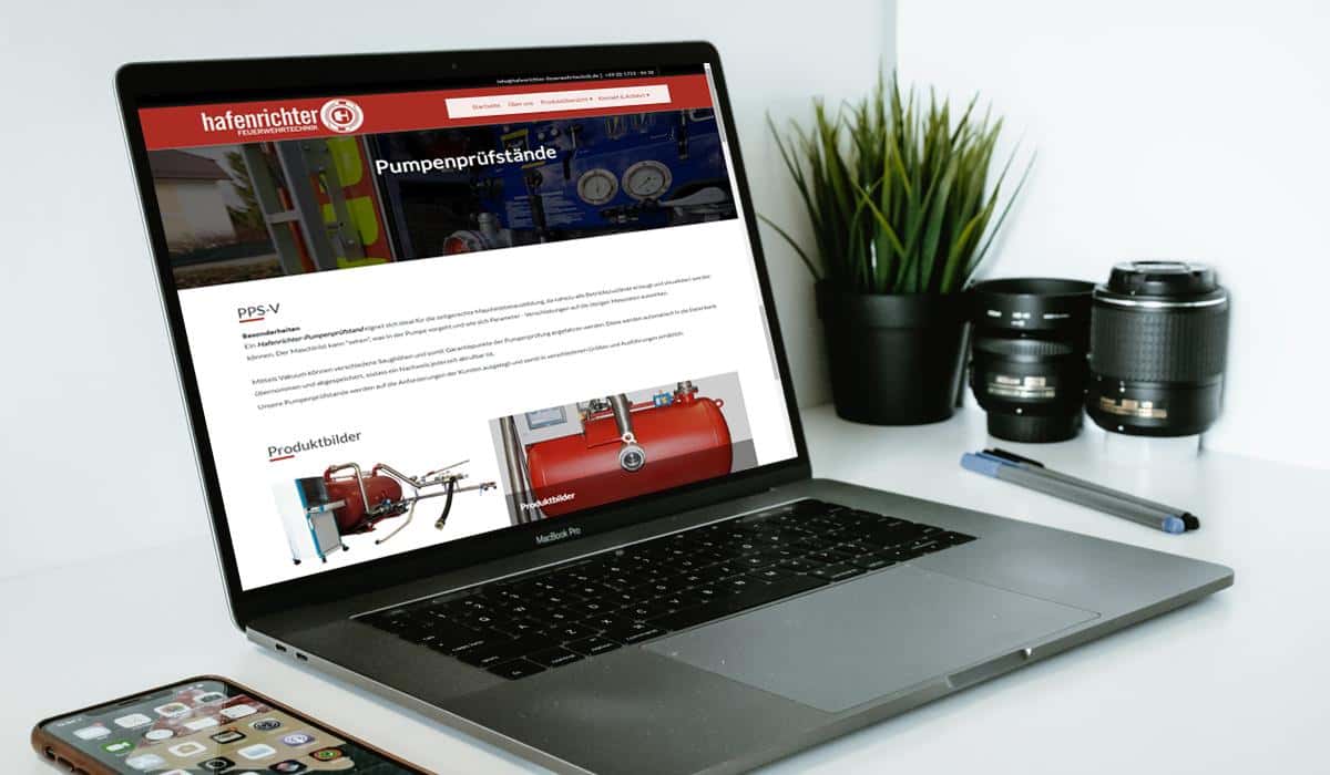 Website für mittelständisches Unternehmen